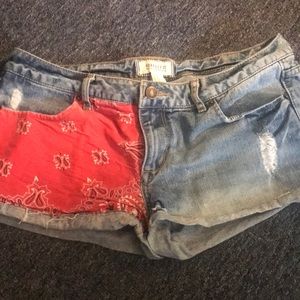 Jean shorts